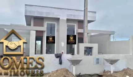 CASA GEMINADA DE ALTO PADRÃO EM FASE DE ACABAMENTO