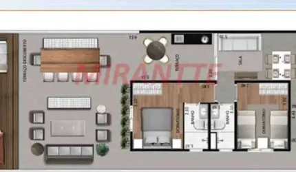 Apartamento de 123m² com 2 quartos em Vila Maria