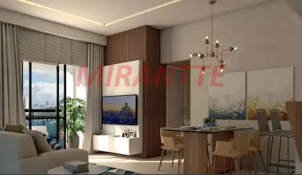 Apartamento de 51m² com 2 quartos em Vila Rosália