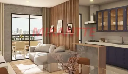 Apartamento de 61m² com 2 quartos em Vila Endres