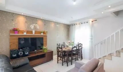 Sobrado à Venda com 3 Dormitórios  109m²  Vila Alta, Santo André/SP
