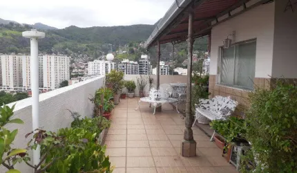 Cobertura linear com 4 quartos terraço à venda, 181 m² por R$ 1.099.999 - Grajaú - Rio de Janeiro/RJ