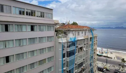 Posto 6 ! Cobertura linear com 3 quartos  (2 suites)  à venda  por R$ 2.380.000 - Copacabana - Rio de Janeiro/RJ