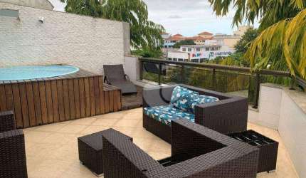 Cobertura com 3 quartos à venda, 205 m² por R$ 1.400.000 - Recreio dos Bandeirantes - Rio de Janeiro/RJ