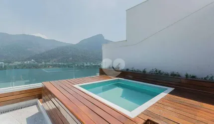 Cobertura com 3 dormitórios à venda, 315 m² por R$ 7.500.000,00 - Lagoa - Rio de Janeiro/RJ