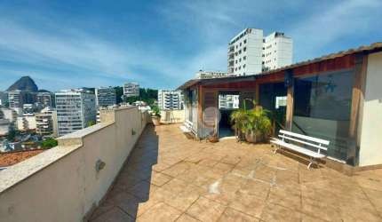 Cobertura à venda, 267 m² por R$ 1.900.000,00 - Laranjeiras - Rio de Janeiro/RJ