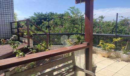 Cobertura Duplex Vista Mar 5 Suítes,368 m²,3 vagas fixas por R$ 1.300.000 -Recreio dos Bandeirantes