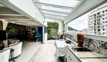 Cobertura com 3 quartos, suíte, 2 vagas à venda, 152 m² por R$ 2.150.000 - Botafogo