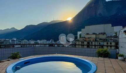 Cobertura com 4 dormitórios à venda, 510 m² por R$ 5.690.000,00 - Lagoa - Rio de Janeiro/RJ