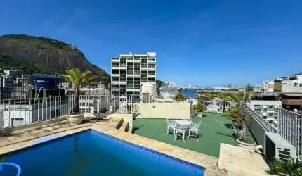 Cobertura Duplex, com piscina e hidromassagem  à venda, 441 m² por R$ 6.900.000 - Lagoa - Rio de Janeiro/RJ