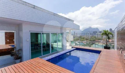 Cobertura com 3 quartos para alugar, 575 m² por R$ 48.860/mês - Barra da Tijuca - Rio de Janeiro/RJ