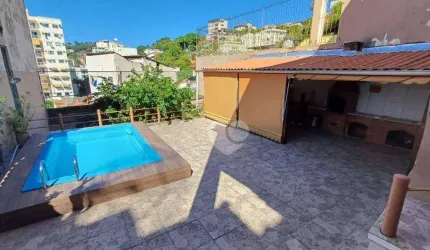 Linda casa - piscina - vaga - 181m2 ( + - 200m2 de área externa) Largo das Neves - Sta Teresa - R$ 1.230.000,00 - Rio de Janeiro/RJ