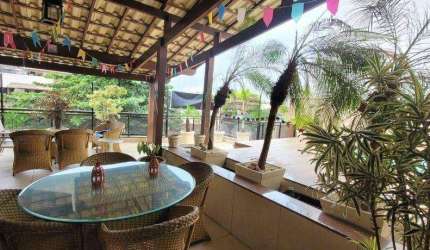 Cobertura Próxima Praia Linear 3 quartos,209 m²,3 vagas por R$ 1.400.000 - Recreio dos Bandeirantes