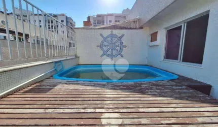 Cobertura com 4 dormitórios à venda, 170 m² por R$ 700.000,00 - Grajaú - Rio de Janeiro/RJ