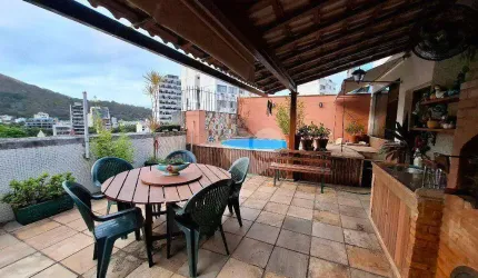 Cobertura Duplex 4 quartos 1 suítes 3 vagas à venda no Grajaú, Rio de Janeiro/RJ