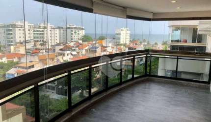 Condomínio Waterways - Cobertura Duplex reformada sendo ela Sol da Manhã com vista privilegiada para o Mar e para a Pedra da Gávea. Barra da Tijuca/RJ