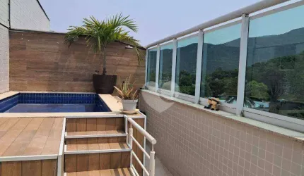 Cobertura com 3 quartos à venda, 122 m² por R$ 700.000 - Vargem Pequena - Rio de Janeiro