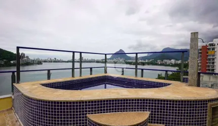 Cobertura com 4 quartos à venda, 495 m² por R$ 9.950.000 - Lagoa - Rio de Janeiro/RJ