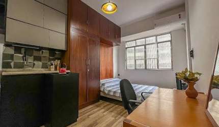 Apartamento conjugado - nada a fazer - ótima localização -R$380.000,00 - Botafogo - RJ
