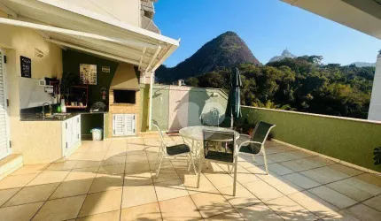 Cobertura com 4 quartos à venda, 251 m² por R$ 3.100.000 - Laranjeiras - Rio de Janeiro/RJ