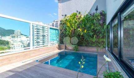 Cobertura com 3 dormitórios à venda, 140 m² por R$ 2.690.000,00 - Botafogo - Rio de Janeiro/RJ