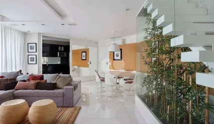 Cobertura com 2 suítes para alugar, 236 m² por R$ 25.352/mês - Barra da Tijuca - Rio de Janeiro/RJ