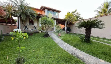 Casa duplex com 3 quartos sendo 3 suítes à venda, 221 m² por R$ 690.000 - Jardim Interlagos - Maricá/RJ