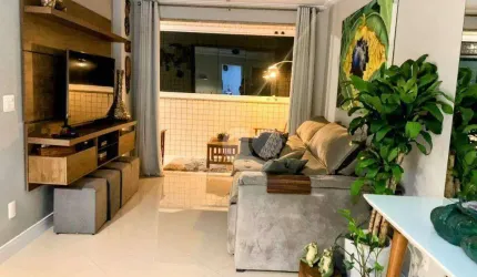 Apartamento original 3 quartos, atual 2 quartos, sendo 1 suíte com closet, à venda, 83 m² por R$ 650.000 - Recreio dos Bandeirantes - Rio de Janeiro