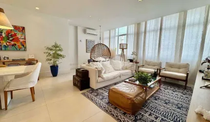 Apartamento reformado, lindíssimo, com 2 suítes (original 4 quartos) à venda, 114 m² por R$ 1.475.000 - Copacabana