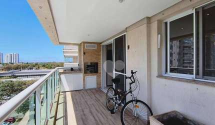 Condomínio London Green - Apartamento com vista incrível, Sol da manhã, 2 Quartos sendo 1 Suíte e varanda Gourmet. Barra da Tijuca/RJ.