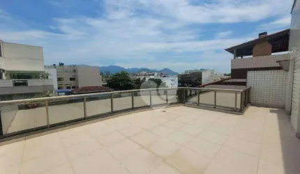 Carlos Galhardo Cobertura com 4 quartos, 2 suítes  para alugar, 288 m² por R$ 2.889/mês - Recreio dos Bandeirantes - Rio de Janeiro/RJ