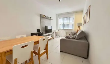Apartamento amplo, silencioso, 1 quarto, dependência, vaga de garagem à venda, 56 m² por R$ 725.000 em Botafogo