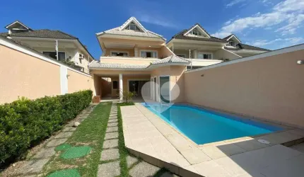 Casa com 5 quartos para alugar, 300 m² por R$ 17.029/mês - Barra da Tijuca - Rio de Janeiro/RJ