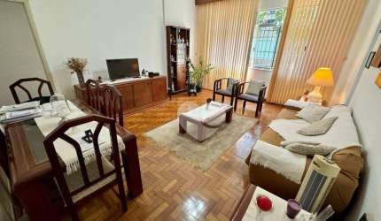 Apartamento com 3 quartos amplos, vaga, perto do Metrô à venda, 97 m² por R$ 950.000 - Botafogo