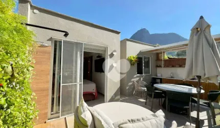 Cobertura com 3 dormitórios à venda, 153 m² por R$ 2.800.000,00 - Lagoa - Rio de Janeiro/RJ