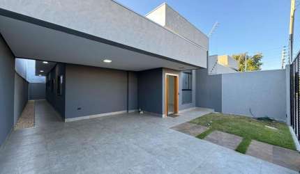 Casa para Venda em Maringá, Jardim São Clemente, 3 dormitórios, 1 suíte, 3 banheiros, 2 vagas