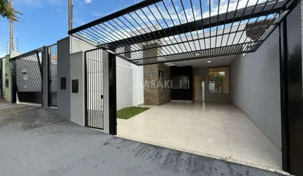 Casa para Venda em Maringá, Jardim Monte Rei, 3 dormitórios, 1 suíte, 2 banheiros, 2 vagas