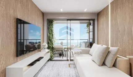 Apartamento com 2 dormitórios à venda, 53 m² por R$ 605.434,82 - Vila Sao Joao - Cabedelo/PB