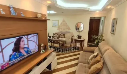 APTO. 3 DORMITÓRIOS C/ARMÁRIOS EMBUTIDOS 2 VAGAS FIXAS DECORADO