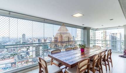 VENDE -SE APARTAMENTO COM 224M  ALTO PADRÃO MOBILIADO NO TATUAPÉ
