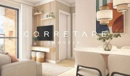 Apartamento com 2 quartos à venda no Pinheirinho, Curitiba , 53 m2 por R$ 408.000