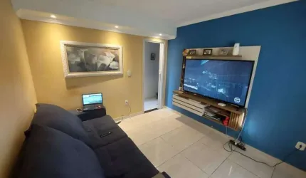 Casa com 2 quartos à venda na Rua Barão do Rio Branco, 9, Vilar dos Teles, São João de Meriti, 70 m2 por R$ 190.000