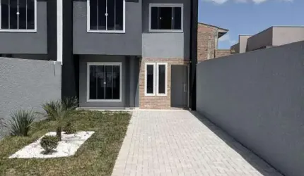 Casa com 3 quartos à venda na Avenida Brasil, 400, Eucaliptos, Fazenda Rio Grande, 79 m2 por R$ 480.000
