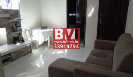 Apartamento com 1 quarto à venda na Rua Abaíra, Braz de Pina, Rio de Janeiro, 35 m2 por R$ 150.000