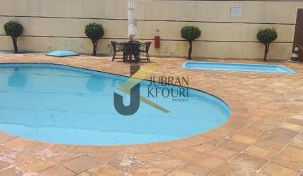 Apartamento a venda  na Vila Orosimbo Maia, no  Condomínio Residencial Jequitibás, contendo  02 dormitórios e 1 vaga de garagem