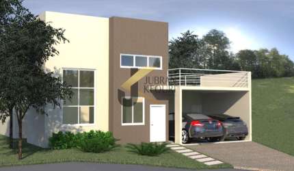Casa à venda em condomínio de Valinhos, com 3 suítes térreas (1 suíte master, com chuveiros, cuba dupla e closet), 2 lavabos. 3 salas, cozinha integrada, espaço gourmet, aquecimento solar com placas i