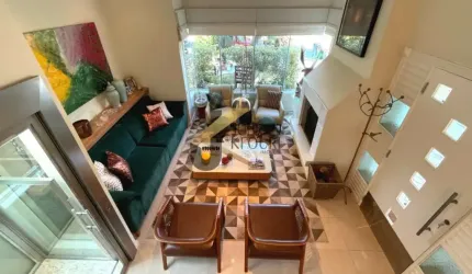 Casa em condomínio, para venda,  mobiliada e equipada , no Alphaville Campinas, com 4 suítes, lazer privativo e garagem para vários carros.