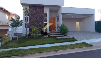 Casa à venda em Condomínio na região do Alphaville Campinas, com  5 quartos (3 suítes), lazer comum e 4 garagens.