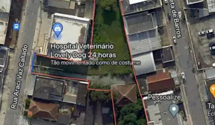 Terreno de 2599.42m² no bairro Balneário