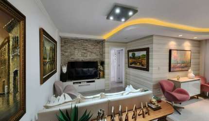 Excelente Apto com 3 dorms no Kobrasol - São José SC